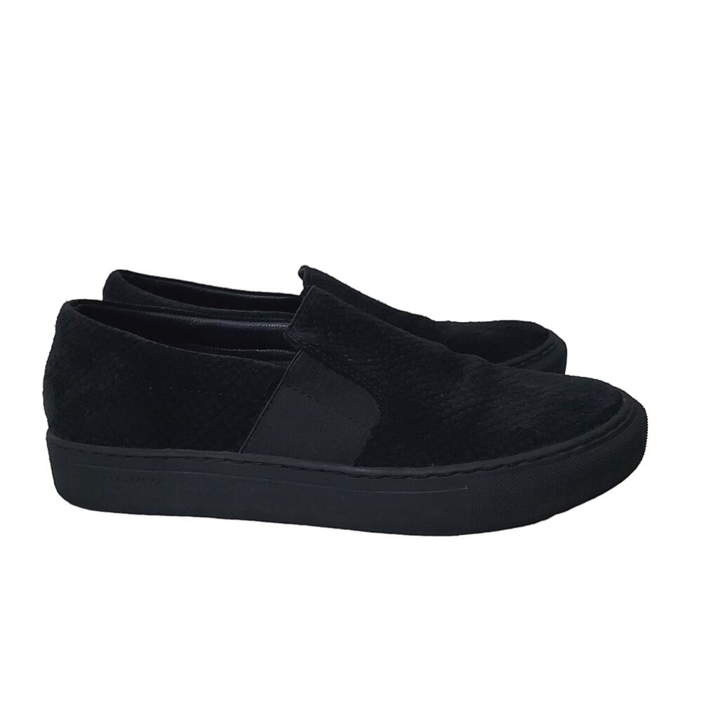 Allsaints | Slip-On Suede Sneakers Black Black